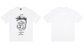 STUSSY 40 Years Flower Graphic T-Shirt