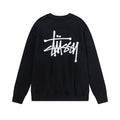 STUSSY Basic Logo Crewneck Sweatshirt Black