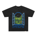 GodSpeed Helicopter Graphic T-Shirt – Washed Black