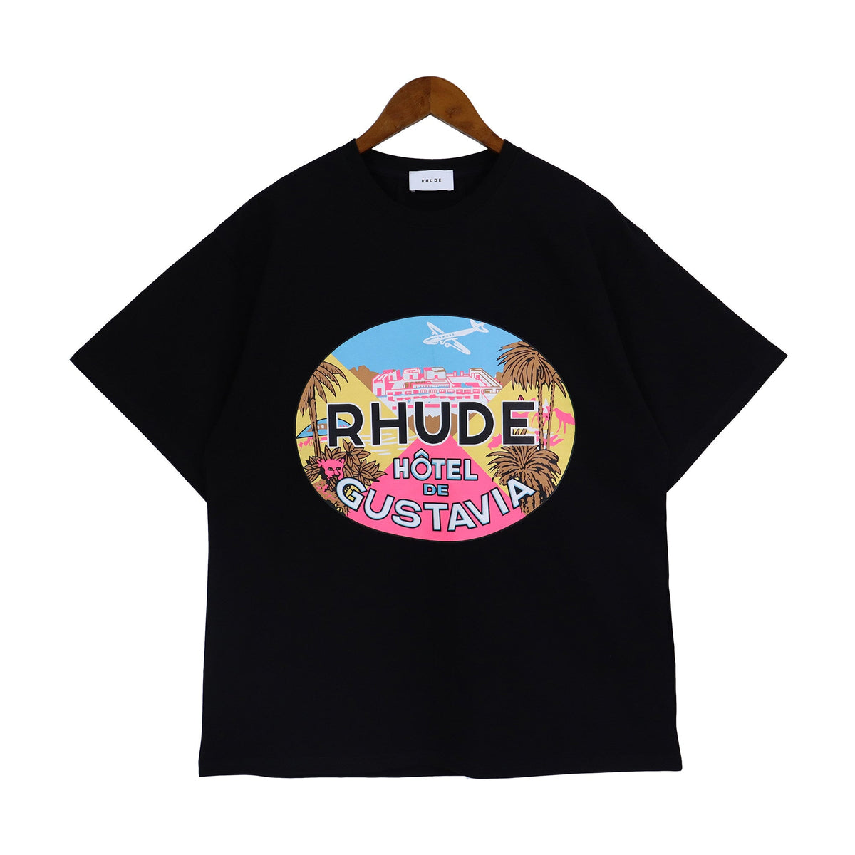RHUDE Hotel de Gustavia Graphic T-Shirt