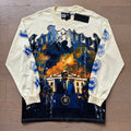 GodSpeed Cream Presidential Skull Graphic Long Sleeve