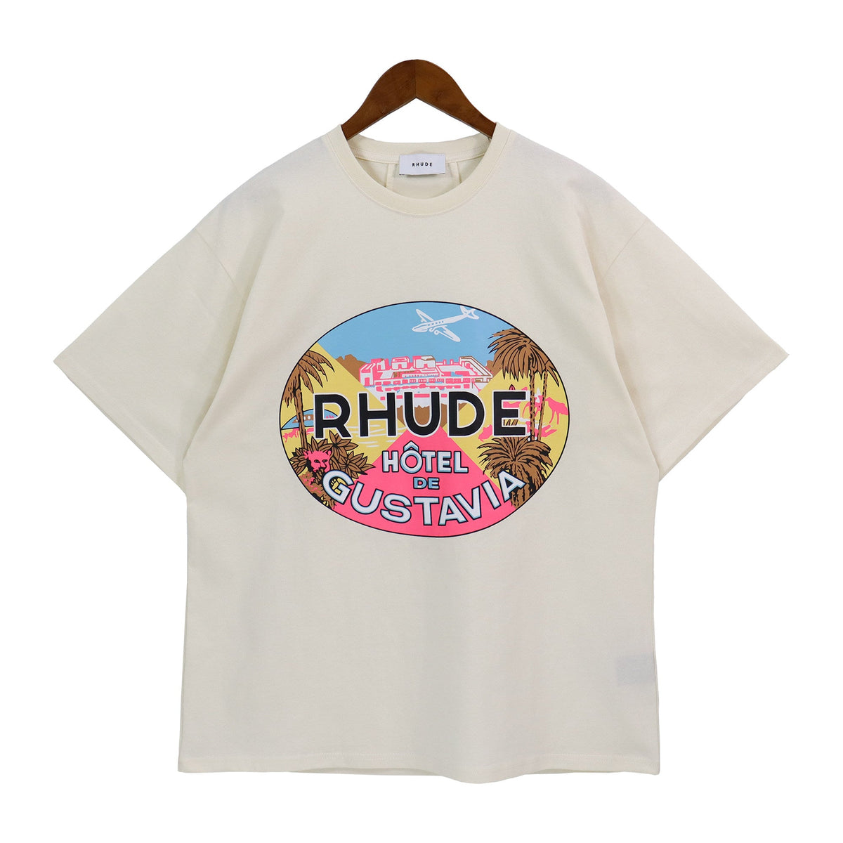 RHUDE Hotel de Gustavia Graphic T-Shirt