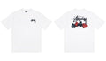 STUSSY Dice Graphic T-Shirt – White