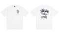 STUSSY Tough Gear Graphic T-Shirt – White