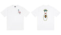 STUSSY Bowling Pin Graphic T-Shirt White