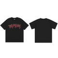 REVENGE Graphic Logo T-Shirt Black Red