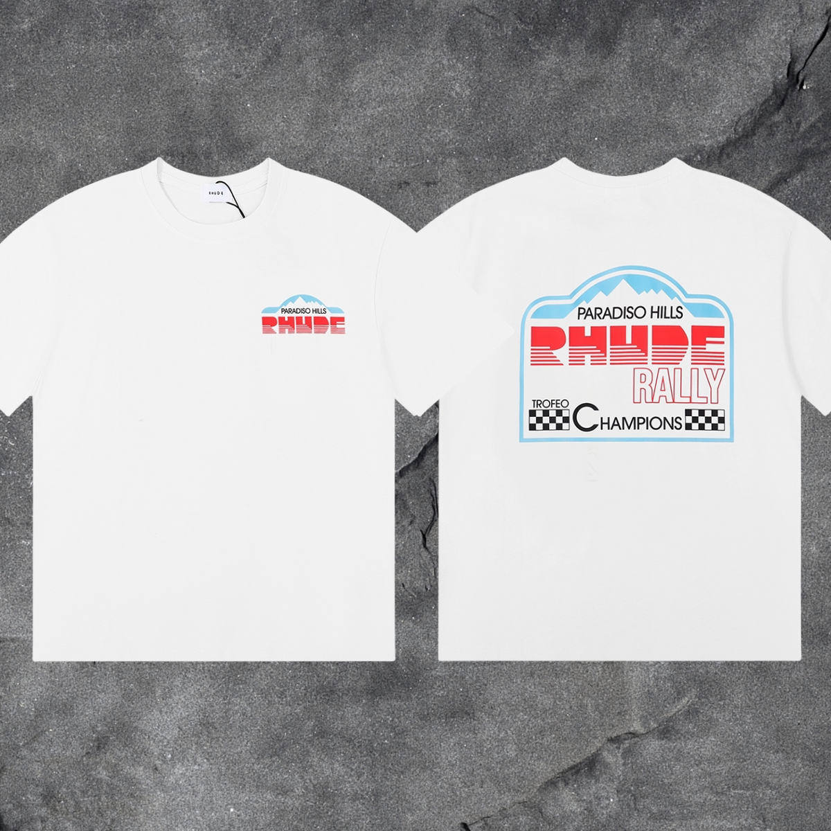 RHUDE Saint Croix Graphic T-Shirt