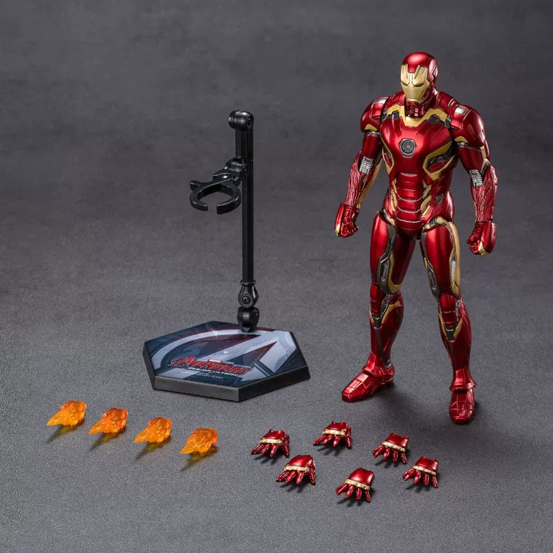 ZD Toys Iron Man Mark 46 1-10 Action Figure