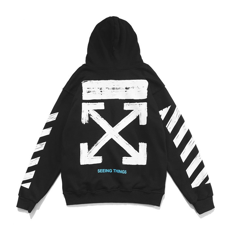 Off-White™ Black Arrow Graphic Pullover Hoodie