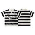 MAJESTIK Striped Logo Polo Shirt