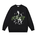 Off-White Graphic Artwork Sweatshirt Black