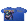 MAJESTIK Bear Graphic Oversized T-Shirt