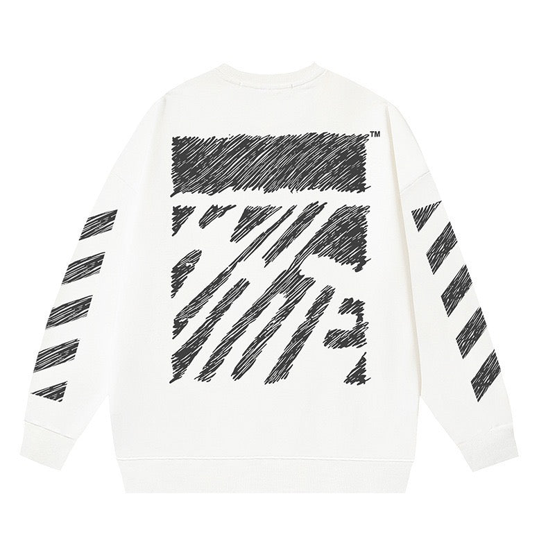 Off-White™ Scribble Arrow Oversized Sweatshirt