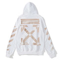 Off-White Tape Arrow Hoodie White