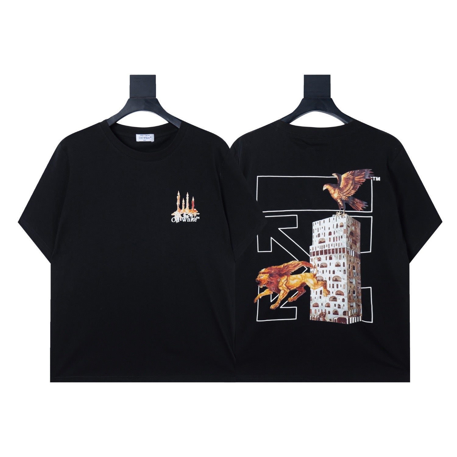 Off-White Eagle Graphic T-Shirt Black