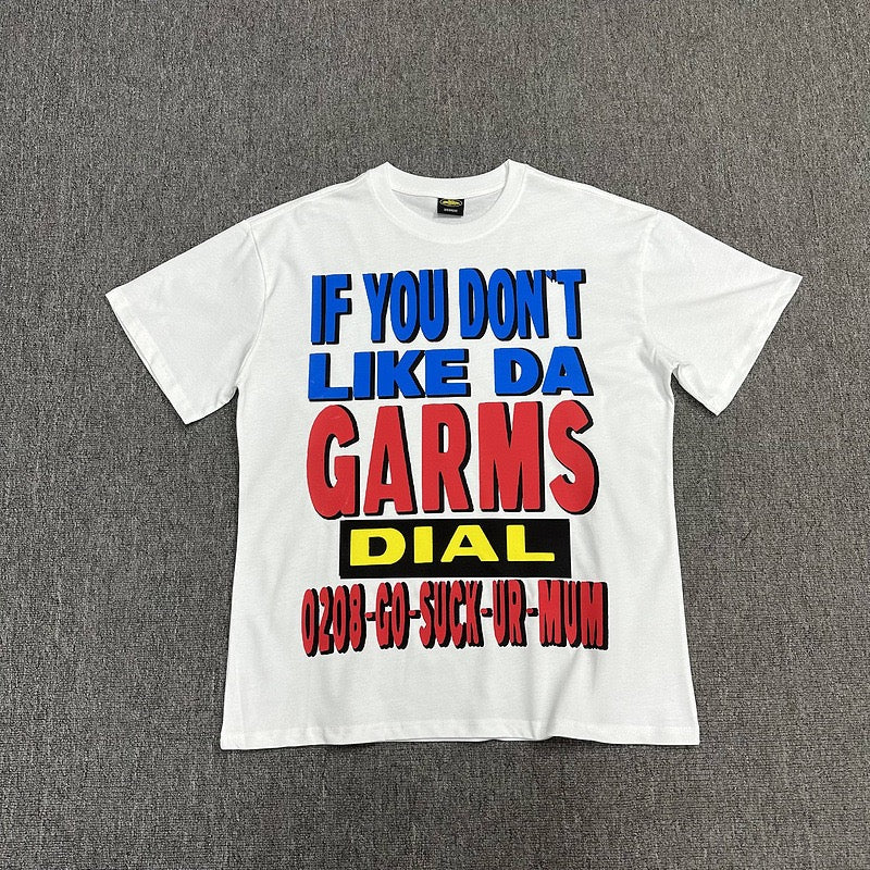 Graphic Printed Short Sleeve T-Shirt Men’s Casual Streetwear Crew Neck Tee