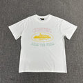 Colorful Graphic Print White T-Shirt Unisex Streetwear Casual Short Sleeve Tee
